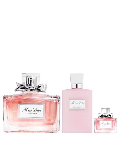 miss dior perfume and lotion set|miss dior perfume gift sets.